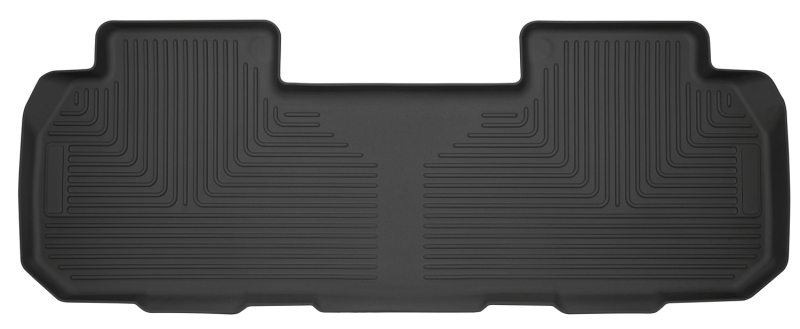 Buick Enclave Floor Mats - Rear - Husky Liners - WeatherBeater - Black - `18-`27